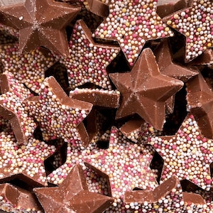 Hannah’s Jazzles chocolate stars 600g box