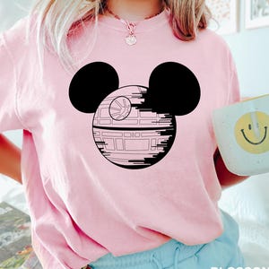 Star Wars Death Star Mickey Shirt, Comfort Colors Disney Shirt, Star Wars Mickey Shirt, Disney Star Wars Shirt, Disney Trip Shirt, 401150