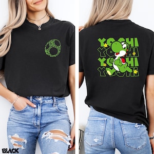Comfort Colors Super Mario: Characters and Logo Shirt, Retro 80s Gamer Tee 414902 image 3