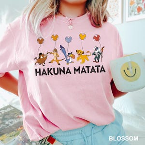 The Lion King Hakuna Matata Shirt, Comfort Colors Shirt, Disney Lion King Shirt, Disney Animal Kingdom Shirt, Disney Simba Shirt, 401719