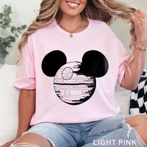 Star Wars Death Star Mickey Shirt, Comfort Colors Disney Shirt, Star Wars Mickey Shirt, Disney Star Wars Shirt, Disney Trip Shirt, 401150
