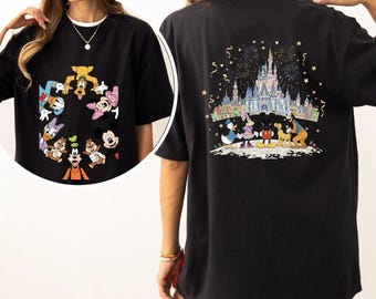 Theme Park Castle Shirt, Comfort Colors Matching Magical Friends Tee, 406490