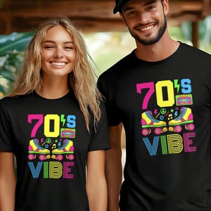 Vintage 70&#39;S Vibe Shirt, 70S Party Shirt, 70S Trip Shirt, 70S Group Shirt, Retro 70S Shirt 401576