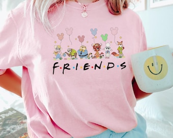 Zootopia Friends Shirt, Nick and Judy Animal Squad Tee, Comfort Colors Disney Fan Gift Shirt 404660