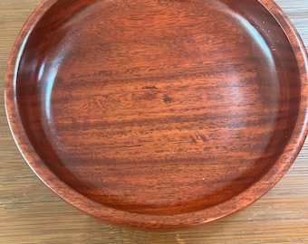 Cuenco de palisandro de 8"