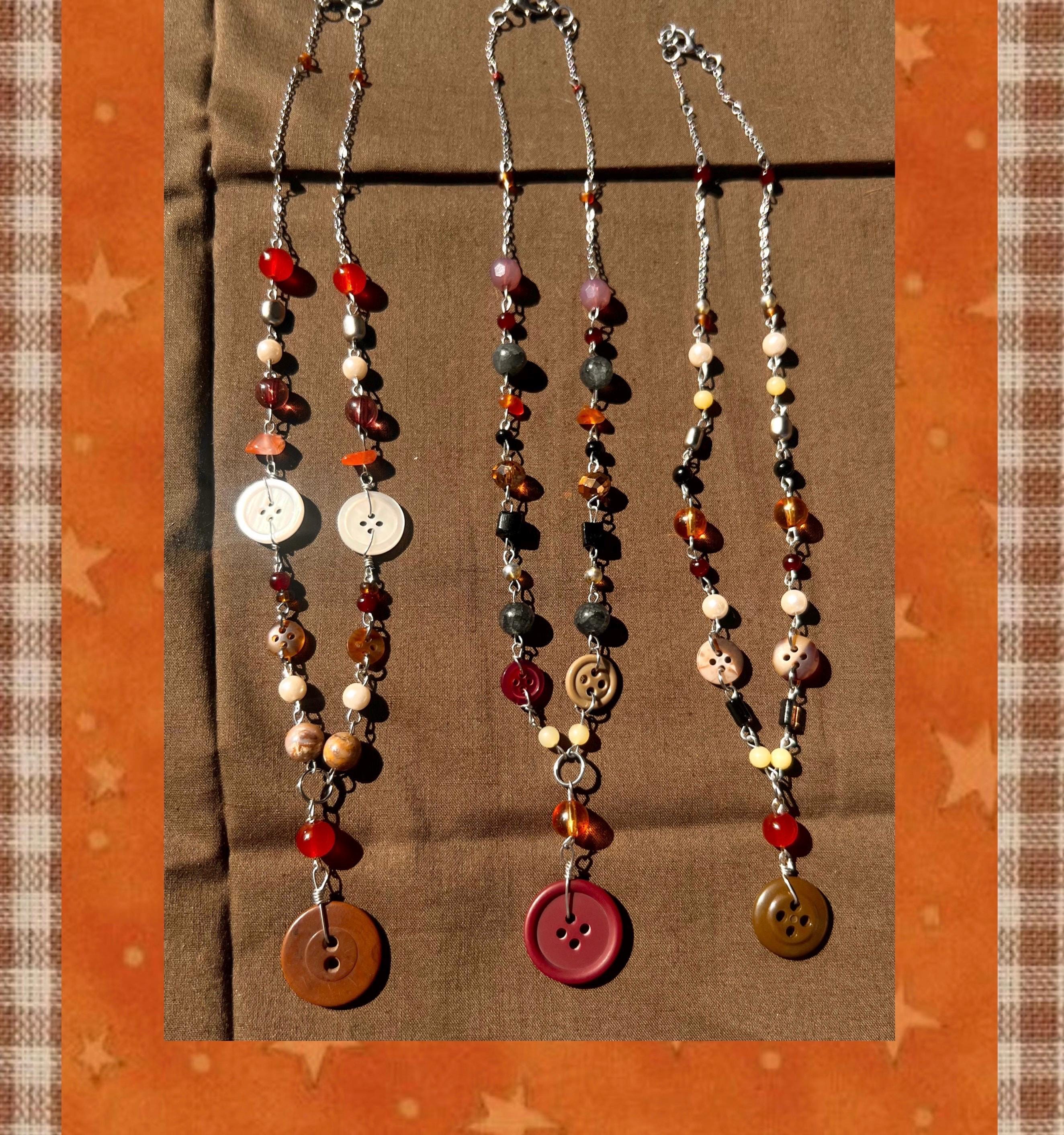 Beaded Necklace Granola - Etsy display picture 2