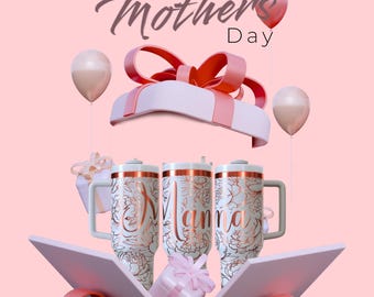 MAMA Laser Engraved 40 oz Tumbler