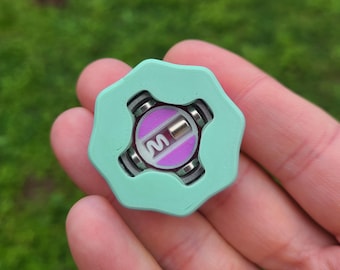 Gemütliche Münze | Haptik Fidget Spielzeug | Sanftes Softklick | Klicken Sie auf Studio