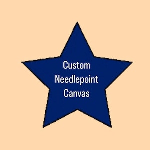 Custom Small Needlepoint canvas