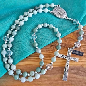 Green Jade Rosary