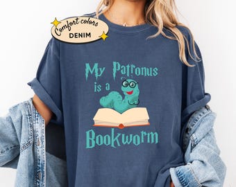 My Patronus Is A Bookworm Comfort Colors T-Shirt