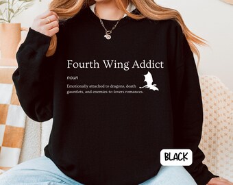 Fourth Wing Addict Sweatshirt | Dragon Rider Romantasy Fan Apparel