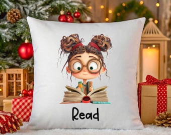 Cojín de lectura para ratones de biblioteca – Decoración de biblioteca para el aula