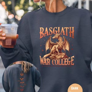 Basgiath War College Sweatshirt, A Court Of Thorns And Roses Sweatshirt, Dragon Rider, Fourth Wing Hoodie, Violet Sorrengail, Xaden Riorson