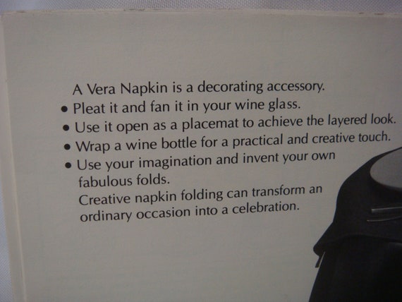 Vera Neumann The Table Napkin A Decorating Access… - image 5