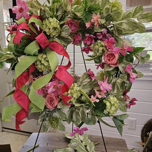 Front Door Floral Wreath