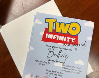 Toy Story Geburtstag einladen