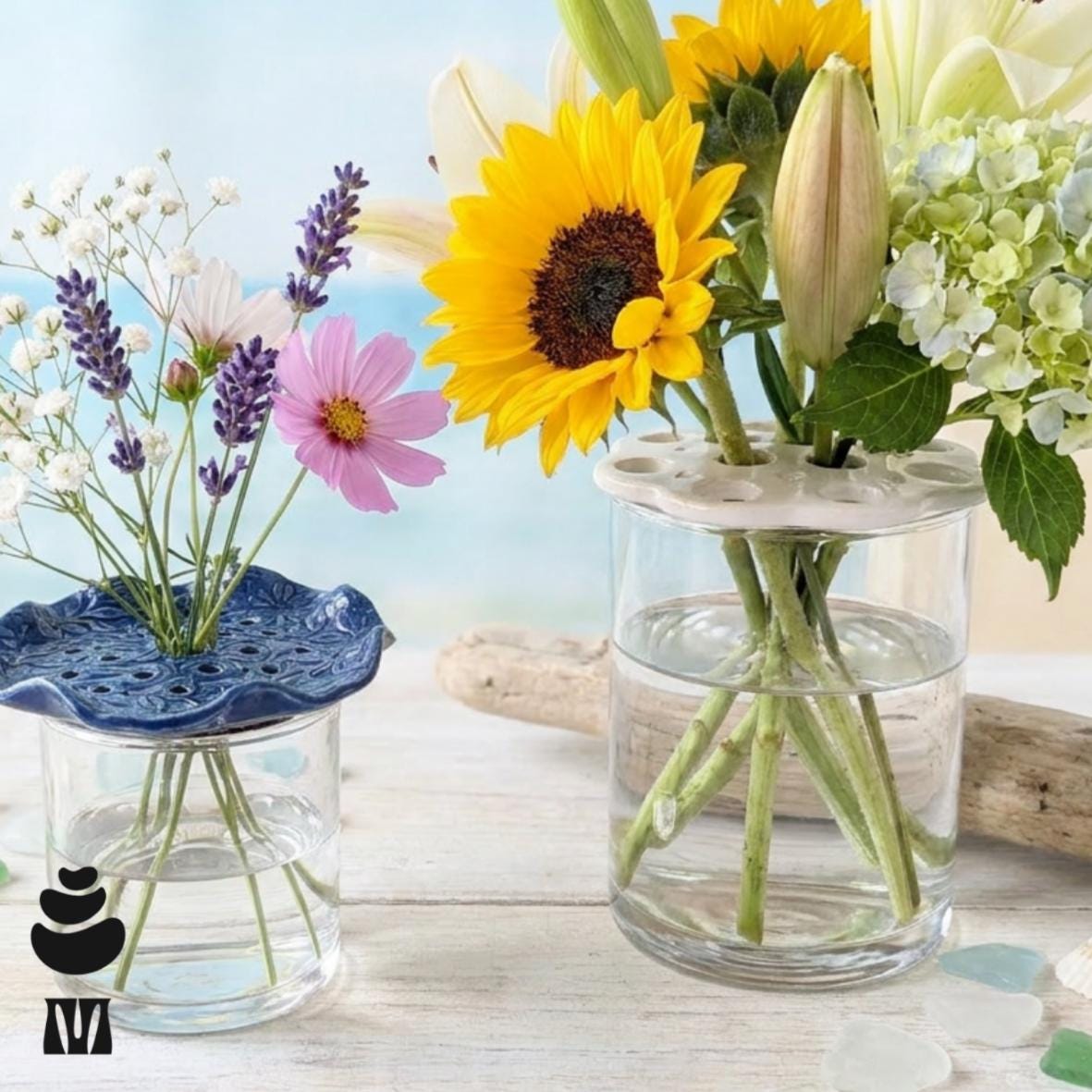 Flower frog vase - Etsy 日本