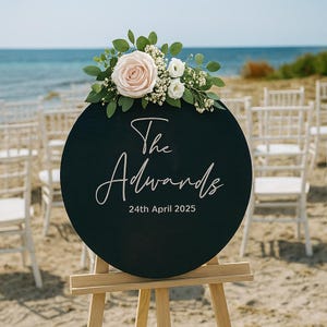 Wedding Guest Book Alternative & Wedding sign | Layered Guest Sign | Wedding guestbook sign | Family Name Wood Sign |  Guest book ideas