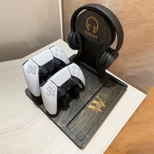 Personalized Controller Stand, Joystick Holder, Joystick Stand, Gaming Stand, Wood Game Controller Stand, Gamer Gift, Teen Boy Gift