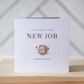 Congratulations New Job Card - A Little Toast To Your New Job
