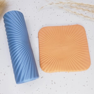 Sun Ray Texture Roller | Polymer Clay Texture Roller | Embossing Roller | Jewellery Tools | Clay Tools