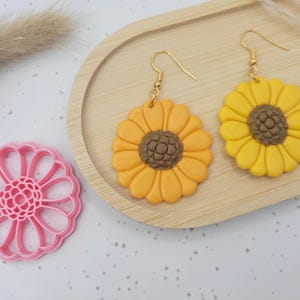 Daisy Clay Cutter | Polymer Clay Cutters | Jewellery Tools | Earring Cutters | Clay Tools