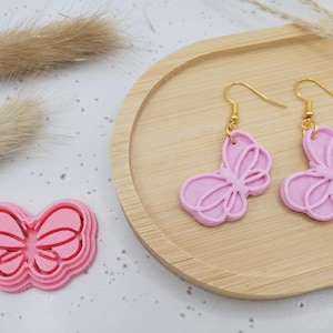 Butterfly Clay Cutter | Multiple Sizes | Polymer Clay Cutters | Jewellery Tools | Earring Cutters | Clay Tools