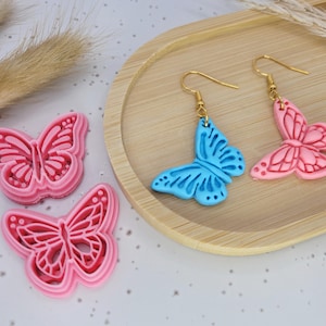 Butterfly Clay Cutter | 2 Styles | Multiple Sizes | Polymer Clay Cutters | Jewellery Tools | Earring Cutters | Clay Tools