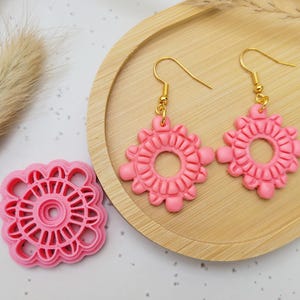 Floral inspiriert Ton Ausstecher | Mehrere Größen | Polymer Clay Ausstechformen | Schmuckwerkzeug | Ausstechform | Tonwerkzeuge