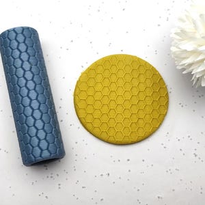 Honeycomb Texture Roller | Polymerlera, Smyckestillverkning