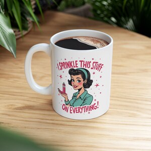 Fun Ceramic Coffee Mug, Unique Gift for Coffee Lovers, Motivational Design, Cute Office Decor, Perfect for Birthdays, Holidays