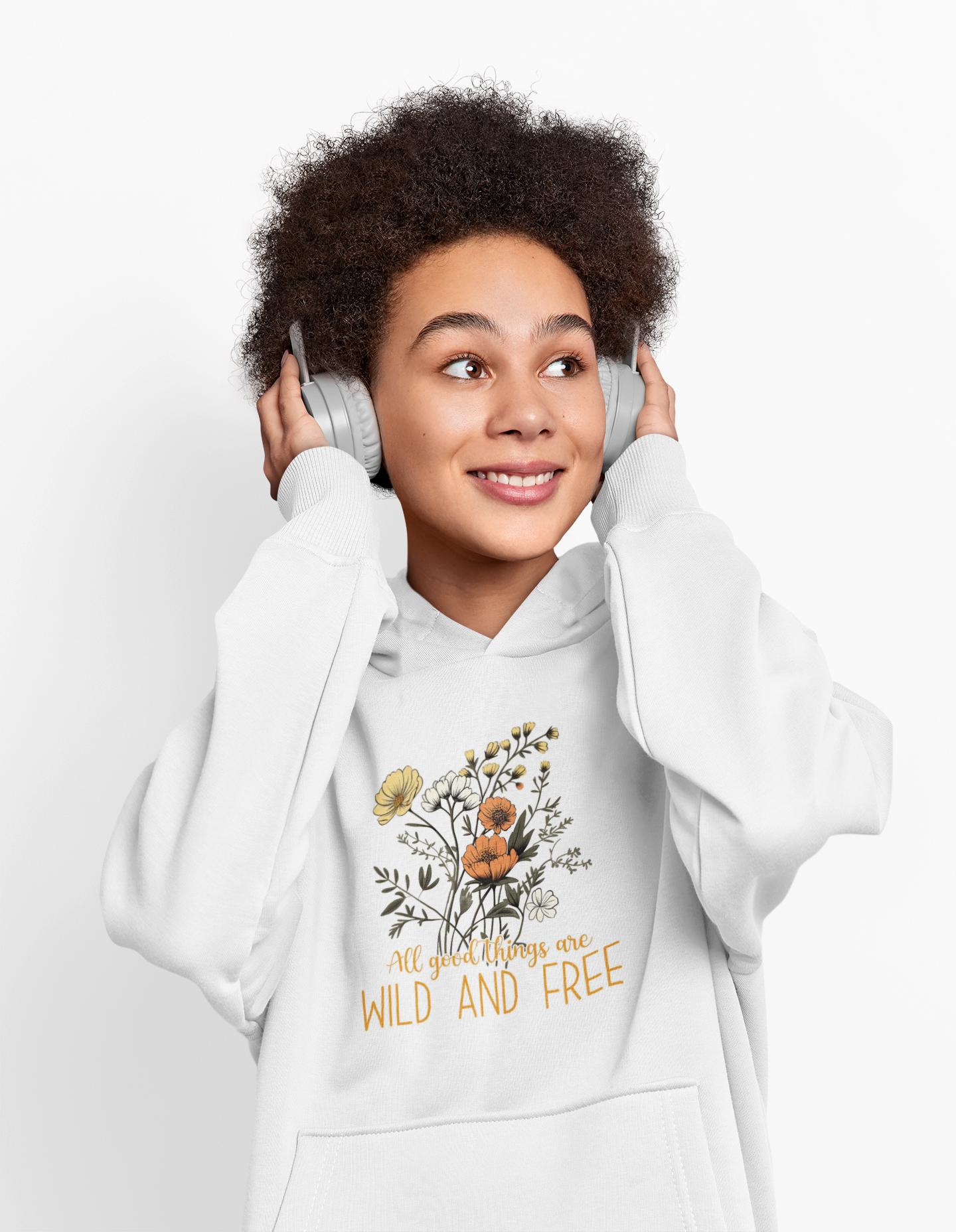 Kids Cotton-Blend Hoodie: Soft & Warm Children's Sweatshirt