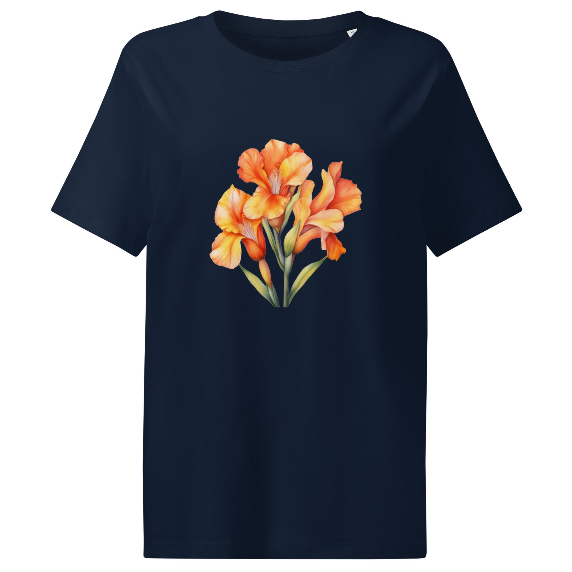 Women’s organic ribbed neck t-shirt