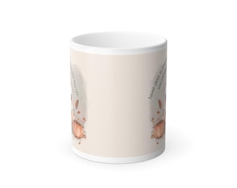 Color Morphing Coffee Mug: Heat-Sensitive Magic Mug, Inspirational Gift