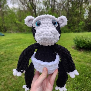 Crochet gorilla Plush | gorilla Amigurumi | Handmade gift | crochet monkey | monkey plush