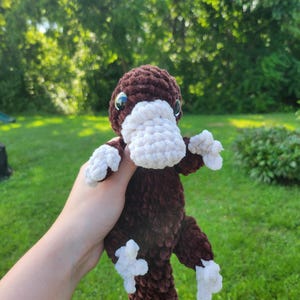 Crochet Platypus Snuggler Plush | Platypus plush | Platypus Amigurumi | Handmade gift |