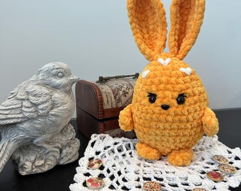 Crochet pattern "Bunny". English PDF pattern. Amigurumi toy. Plushie toy. Easter toy. Easy level. Stuffed toy