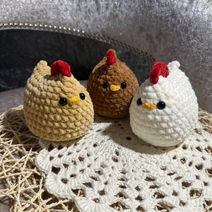 PADRÃO DE CROCHÊ "Galinha". Padrão PDF em inglês. Brinquedos amigurumi. Brinquedos de crochê. Pelúcias
