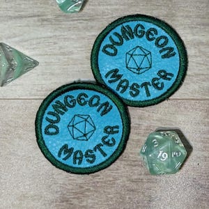 Leather Dungeon Master Sew On Patch