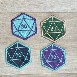 B GRADE D20 Patches