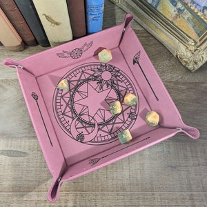Magical Sakura Circle Dice Tray