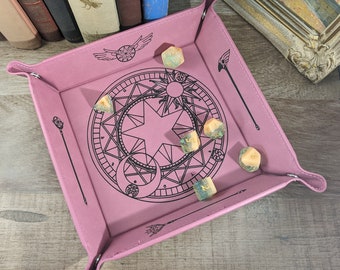 Magical Sakura Circle Dice Tray
