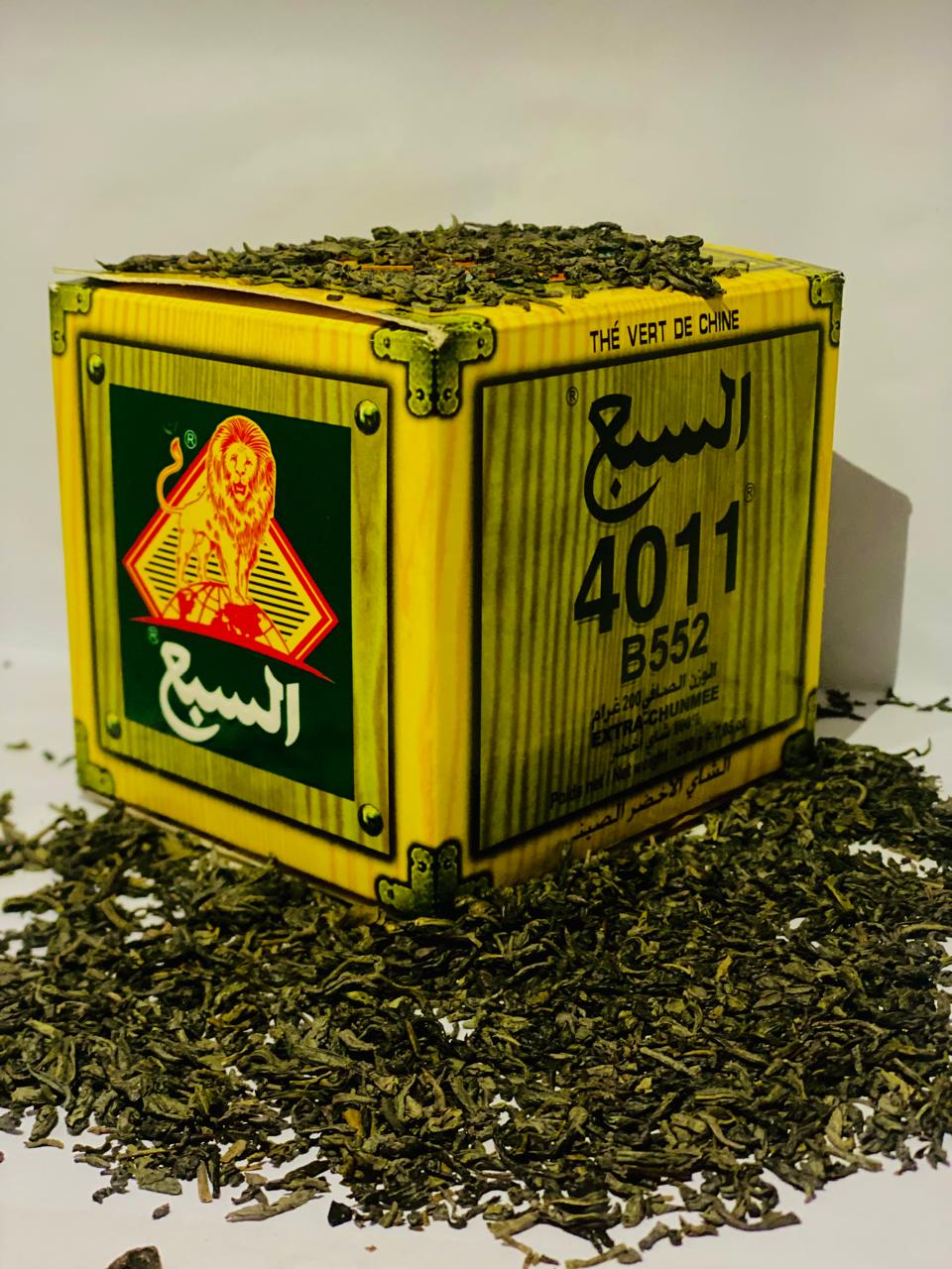 Moroccan Mint Green Tea: Organic Loose Leaf Lion Tea 4011