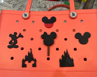 Charms para bolsos BOGG con temática de Disney