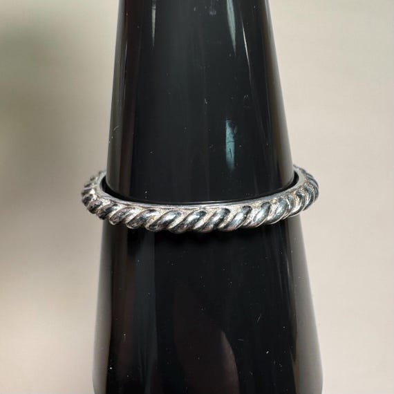 3 Sterling Silver Stackable Rings - image 4