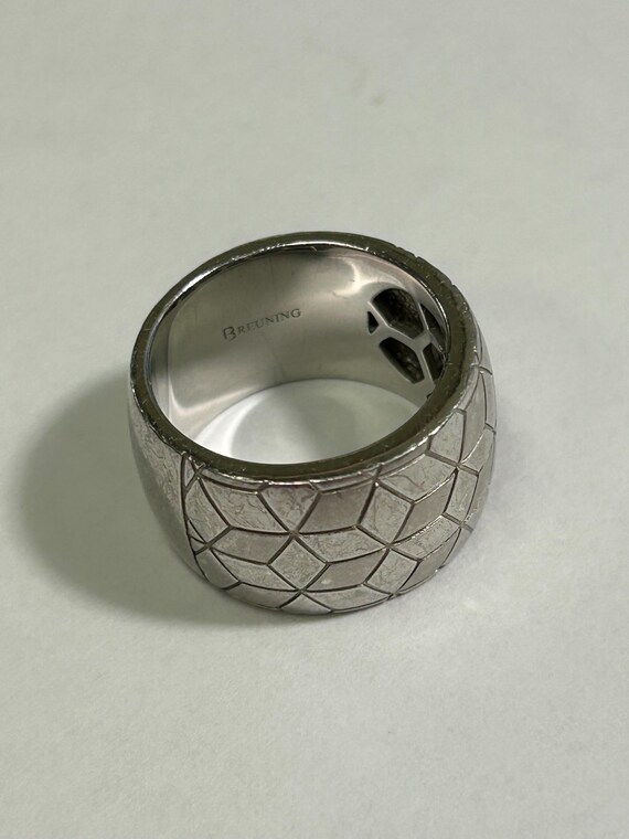 Sterling Silver Breuning Contemporary Design Wide… - image 5