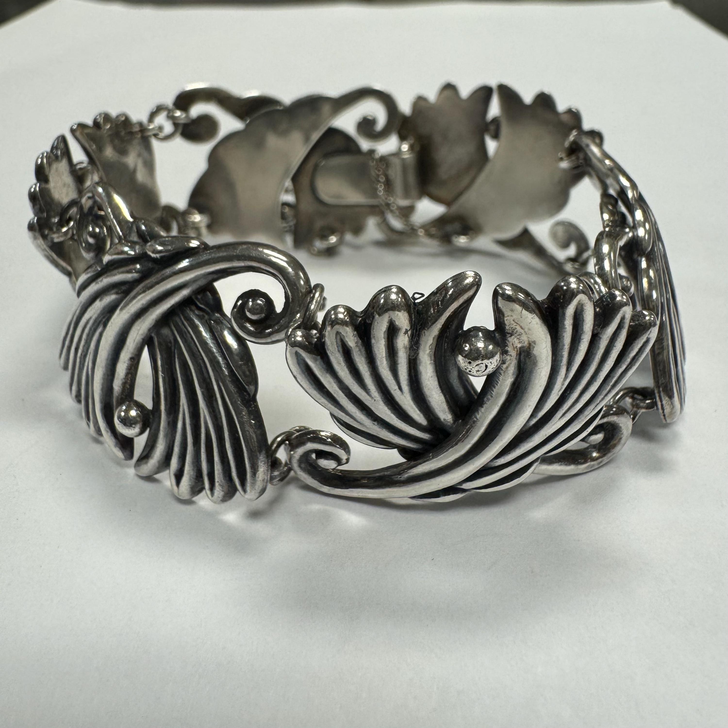 Mexican Silver Vintage Jewelry Bracelet - Etsy