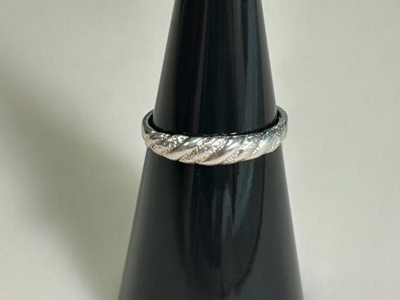 Sterling Silver Braided Ring - image 3