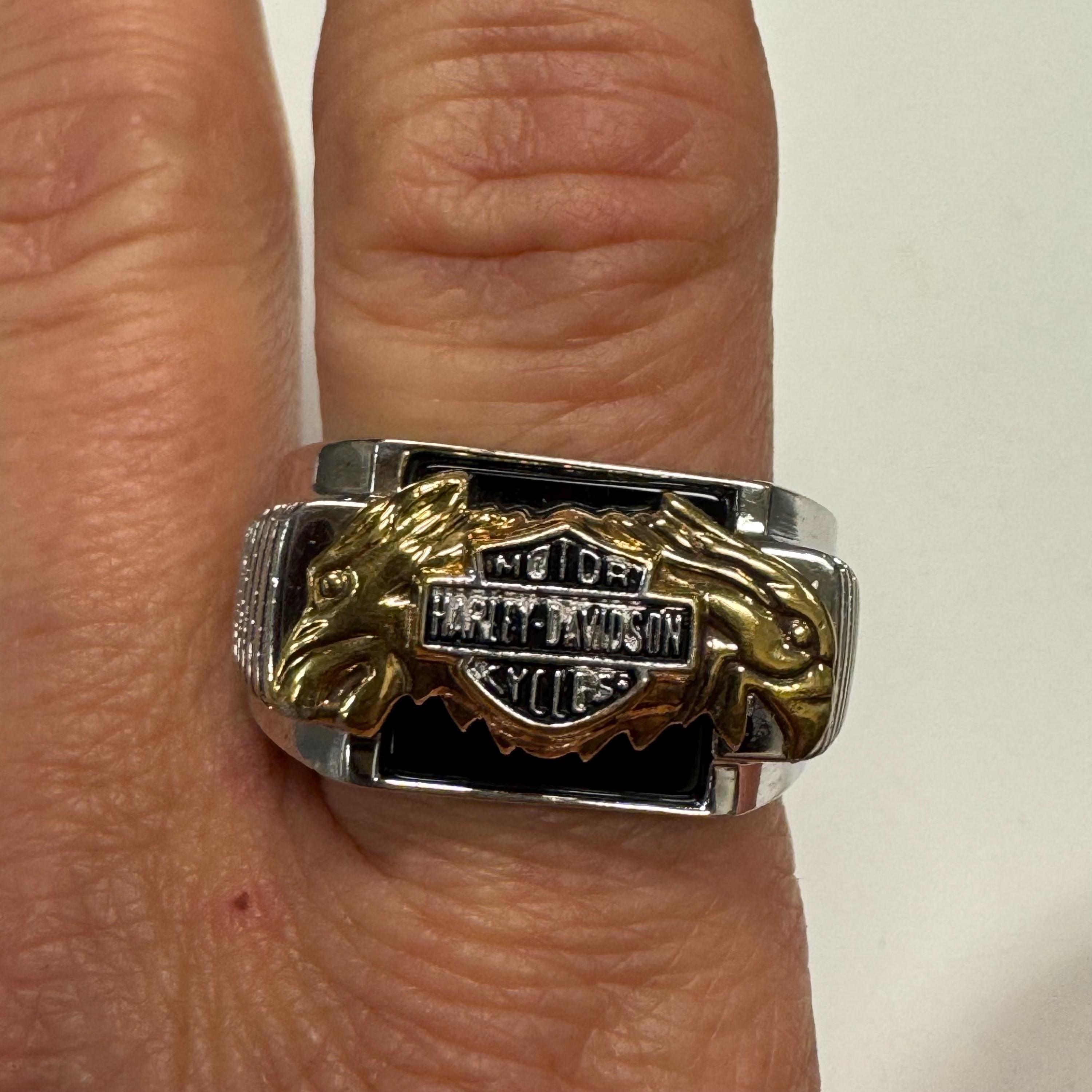 Vintage Harley Ring - Etsy